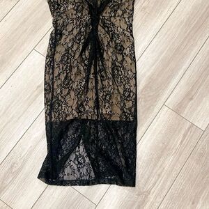 Bebe Black Lace Dress